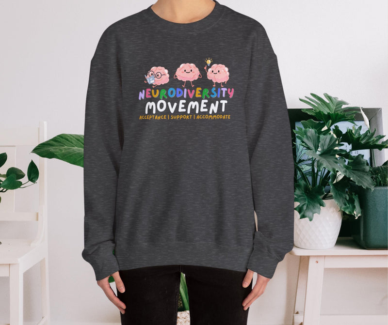 Neurodiversity Sweater for Advocate Sweatshirt for Neurodiversity Advocate for Autism Sweater for Neurodivergent Sweatshirt for Sped Teacher