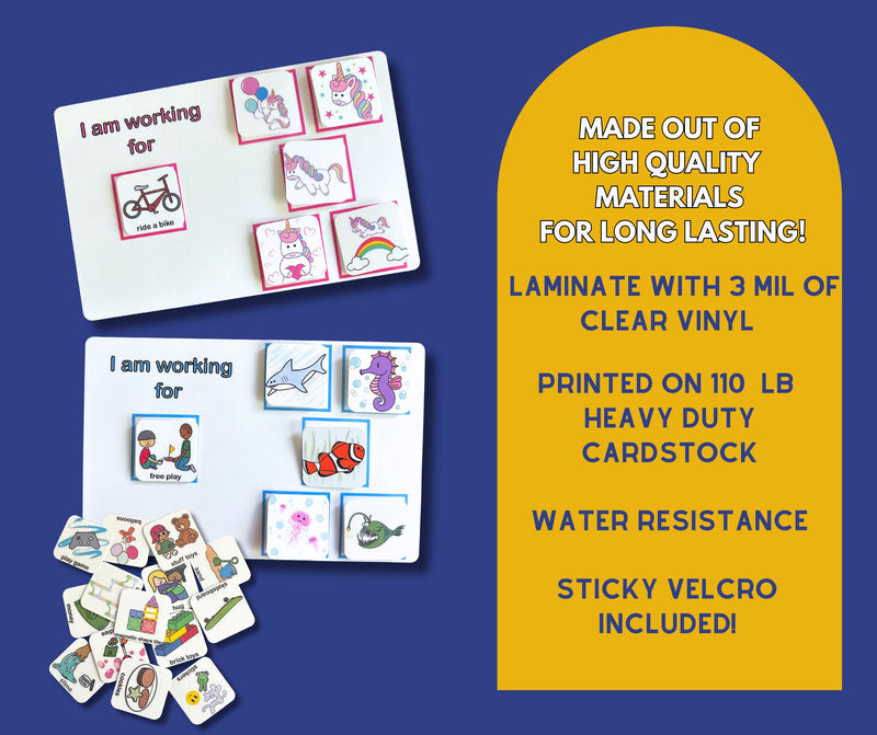 Laminate Kid Token Board ABA Laminate Token Boards Laminate Autism Token Board Laminate Token Economy Laminate Autism Tool Laminate