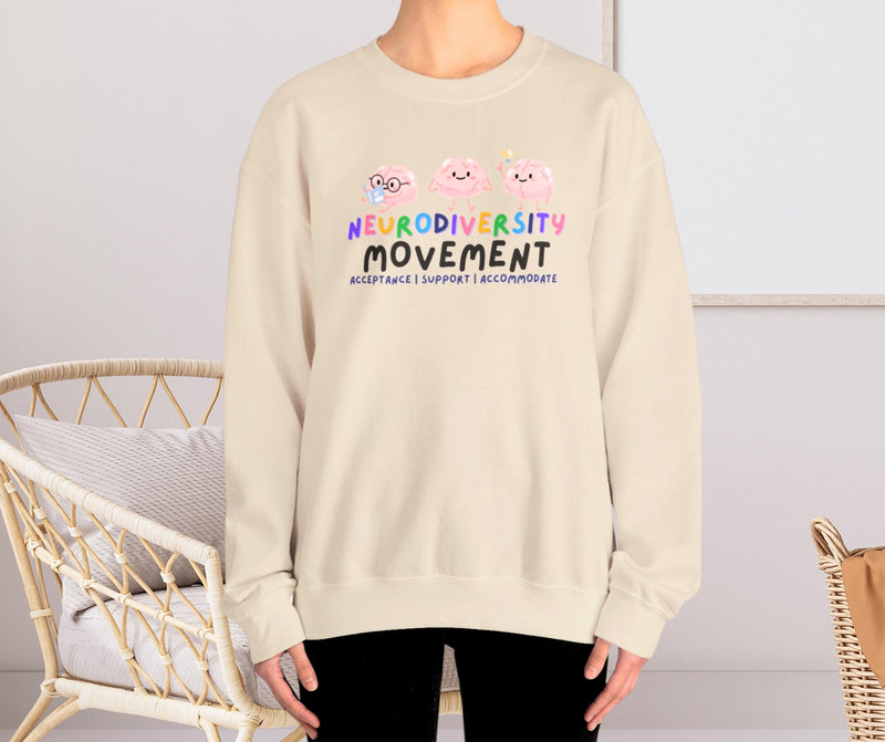 Neurodiversity Sweater for Advocate Sweatshirt for Neurodiversity Advocate for Autism Sweater for Neurodivergent Sweatshirt for Sped Teacher