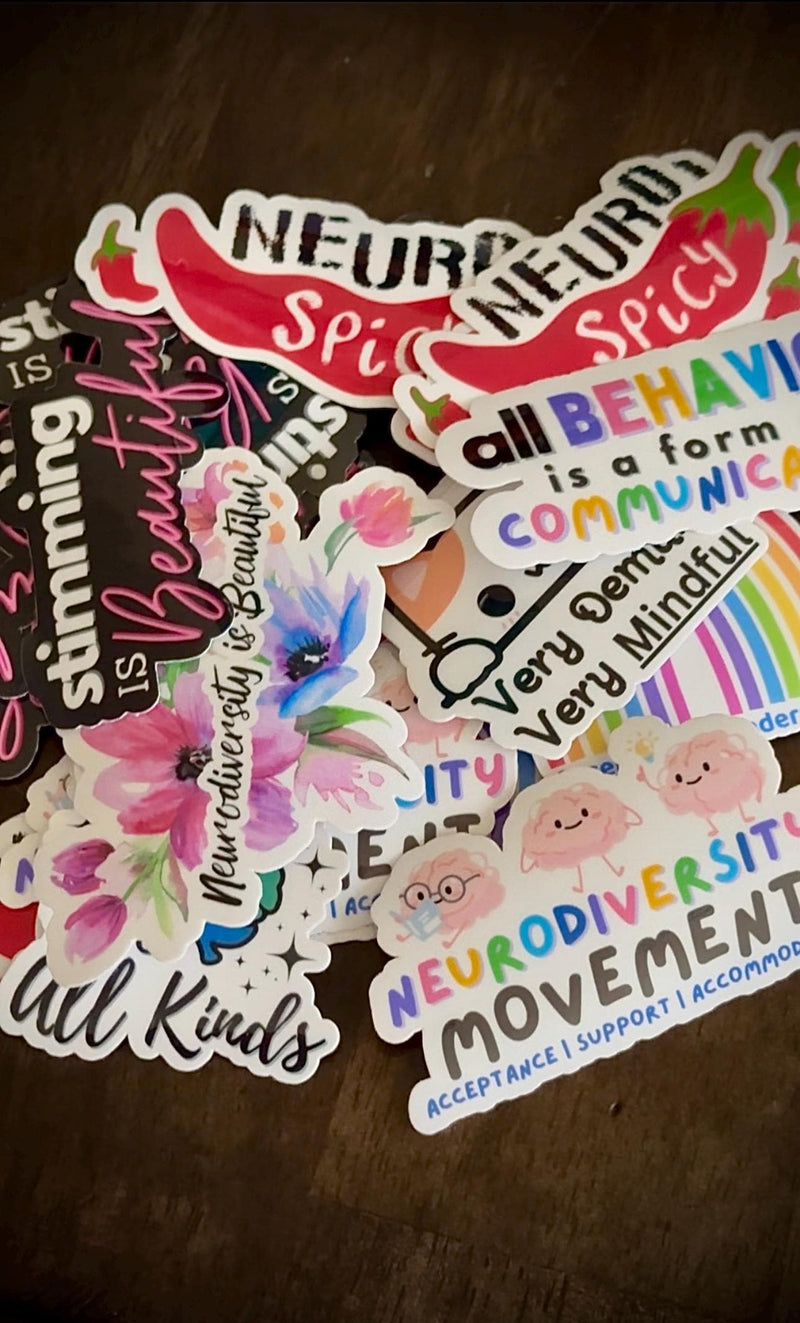 Neurodiversity Sticker for Advocate Sticker for Neurodiversity Advocate for Autism Sticker for Neurodivergent Sticker for Sped Teacher