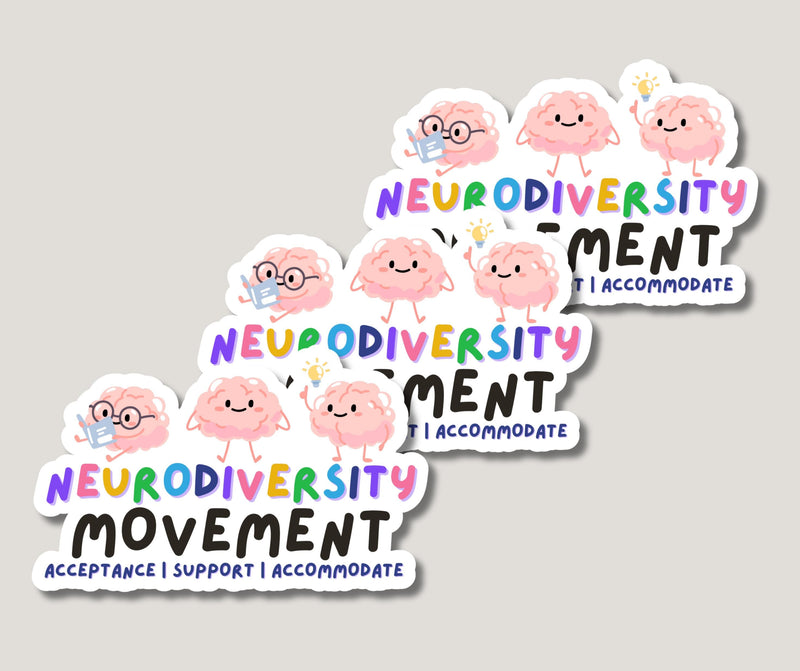 Neurodiversity Sticker for Advocate Sticker for Neurodiversity Advocate for Autism Sticker for Neurodivergent Sticker for Sped Teacher